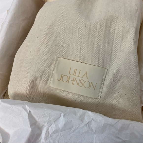 Ulla Johnson Alma Twisted Snakeskin Sandals in Dune - Picture 7 of 8